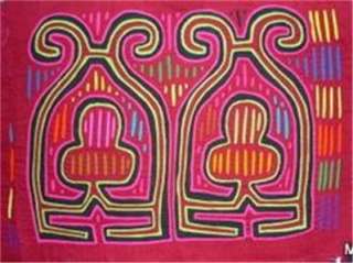 MOLAS BY KUNA INDIANS FROM SAN BLAS HAND STITCHED ART  