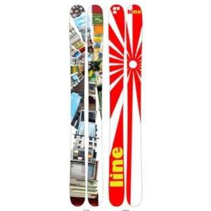  Line Sir Francis Bacon Twin Tip Skis NEW 2010: Sports 