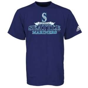   Seattle Mariners Navy Blue Bracket Buster T shirt: Sports & Outdoors