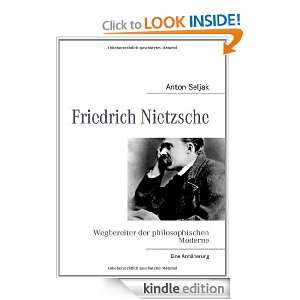 Friedrich Nietzsche Wegbereiter der philosophischen Moderne. Eine 