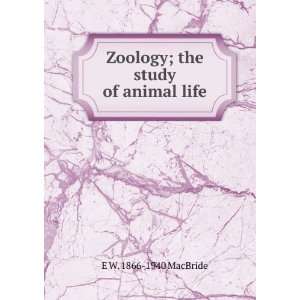  Zoology; the study of animal life E W. 1866 1940 MacBride Books