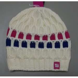   Giants Womens Pink Breast Cancer Uncuffed Knit Hat