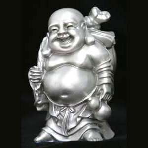  Pewter Laughing Buddha 