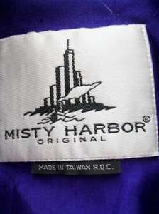 Misty Harbor Royal Blue Trench Coat Size 10 Reg  