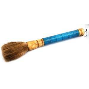  Chinese Turquoise Calligraphy Writing Brush w/ Horse Hair 