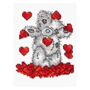  Shower of Hearts   Tatty Teddy Cross Stitch Kit: Home 