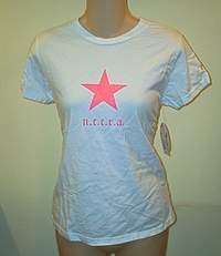 New Joie T shirt Cotton  Fight Against Colon Cancer Star Tee M Lg 