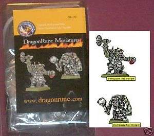 DragonRune DR 132 Urgzahk Bodyguard Orcs #3 Warriors  