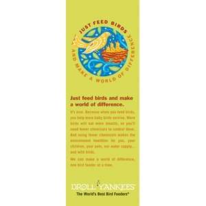  Just Feed Birds Bookmark: Office Products