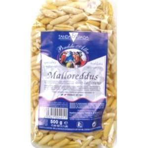 Malloreddus Saffron Pasta   500 grams  Grocery & Gourmet 