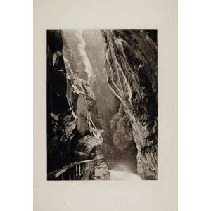  1904 Gorge Tamina River Switzerland Taminaschlucht NICE 