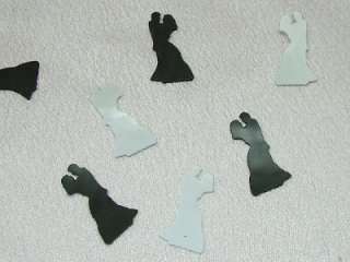 New Wedding Bride & Groom Favor Table Confetti 6 oz  