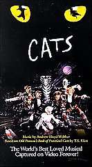Cats The Musical VHS, 2000  
