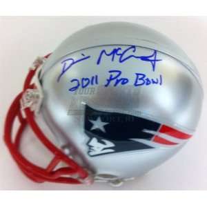 Autographed Devin McCourty Mini Helmet   Replica   Autographed NFL 