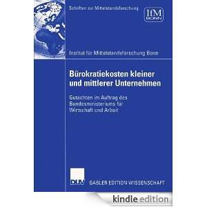  kleiner und mittlerer Unternehmen: Gutachten im Auftrag 