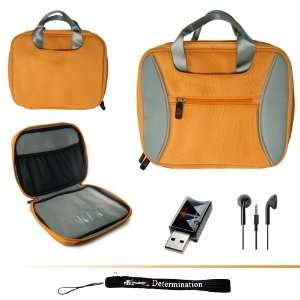  Orange Tig Tag Carrying Case with Handles for Acer Aspire 