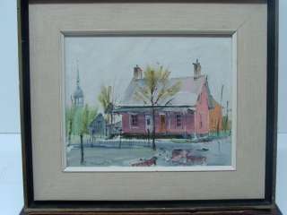 CANADIAN TERRY TOMALTY,PINK HOUSE IN BOUCHERVILLE  