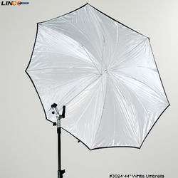 ID Britek#3024 44 High Reflecting White Photo Umbrella Qty 2