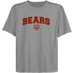  Brown Bears Youth Ash Logo Arch T shirt: Sports & Outdoors