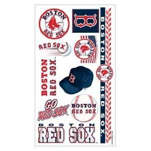  Boston Red Sox Tattoo Sheet: Home & Kitchen