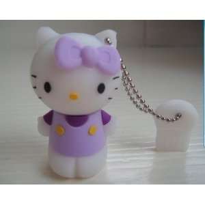  Hello Kitty 4gb Usb Flash Drive, Purple 