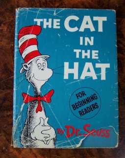1957 TRUE First Edition Dr Seuss Cat in the Hat w/ dj  