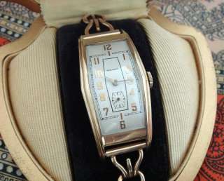 Mens Antique Vintage Old 48mm LONG 20s era Waltham Watch w/Orig. Box 