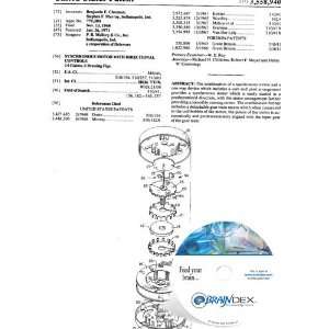  NEW Patent CD for SYNCHRONOUS MOTOR WITH DIRECTIONAL 