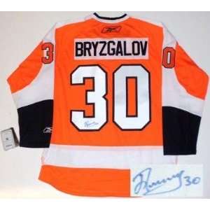  Ilya Bryzgalov Autographed Jersey   Philadelphia Flyers 