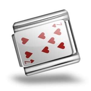  Italian Charms Original Heart Seven   Seven / card game 