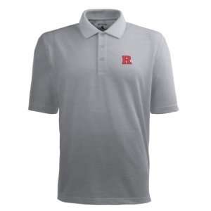   Knights Pique Extra Lite Mens Polo (Heather Grey)