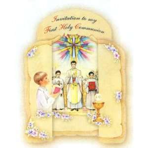  100 First Communion Invitations in Spanish (Made in Italy 