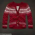   hollister by abercrombie fitch breakwall cardigan sweater red floral