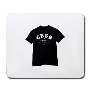  CBGB Shirt Large Mousepad
