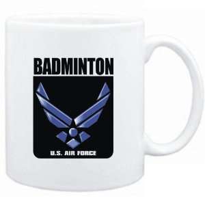  Mug White  Badminton   U.S. AIR FORCE  Sports: Sports 