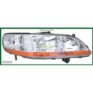  98 00 Accord Head Light Lamp Right w/Marker Automotive