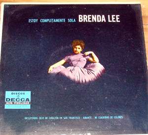 BRENDA LEE ESTOY COMPLETAMENTE SOLA LP  
