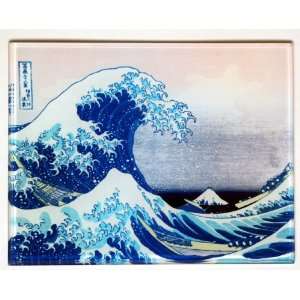  The Wave Glass Sushi Plate by Susan Rothschild Kitchen 