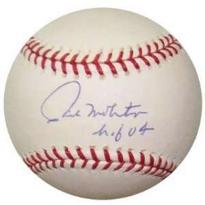  Autographed Paul Molitor Baseball   HOF 04 Official 
