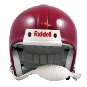  Riddell Blank Mini Football Helmet Shell   Maroon Sports 