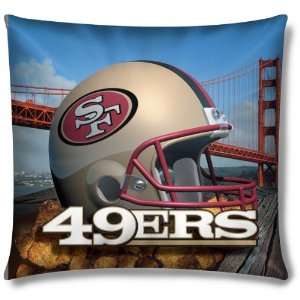  San Francisco 49ers Photo Realistic Pillow Sports 