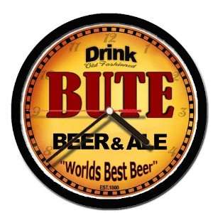 BUTE beer and ale cerveza wall clock: Everything Else