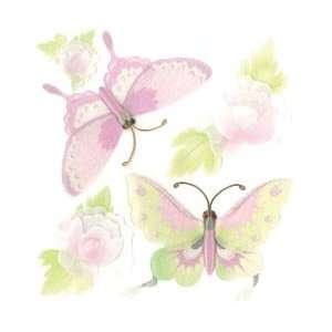   Dimensional Stickers   Butterflies & Flowers 2 Arts, Crafts & Sewing