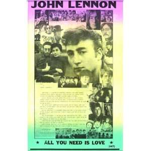   Need Is Love 14 X 22 Vintage Style Concert Poster 