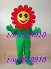 Halloween Adult sun flower mascot Costume 