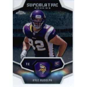  2011 Topps Chrome Superlative Rookies #SR KR Kyle Rudolph 