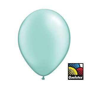   Pearl Mint Green 11 Qualatex Latex Balloons: Health & Personal Care