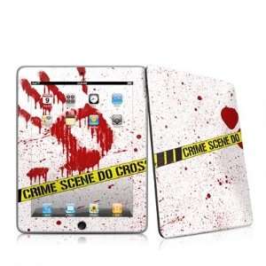  iPad Skin (High Gloss Finish)   Crime Scene Revisited  