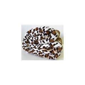  Leopard Brown and Beige King Micro Fiber Blanket Super 