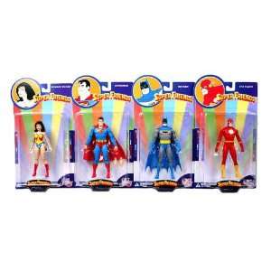   Super Friends Action Figures Case of 8 (2 Sets) Toys & Games